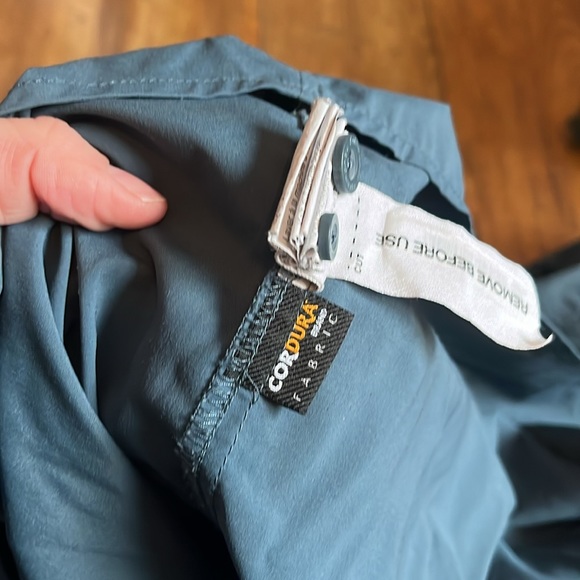 Kathmandu Large Grey Blue Long Sleeve Outdoor Shirt - Picture 4 of 7